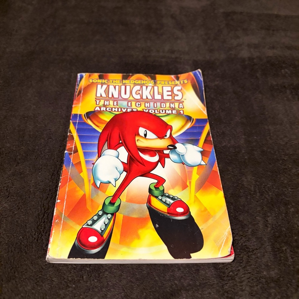 Sonic the Hedgehog Presents Knuckles The Echidna Archive Volume 1 Comic Book